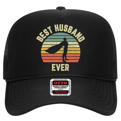 Vintage Best Husband Ever Superhero Fun Retro Graphic Hat