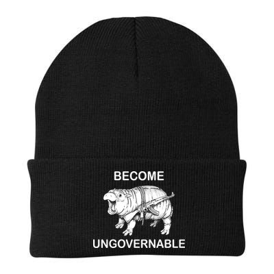 Vintage Become Hippo Ungovernable Baby Moodeng Beanie