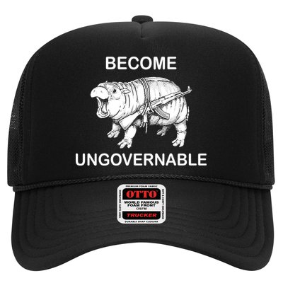 Vintage Become Hippo Ungovernable Baby Moodeng Hat
