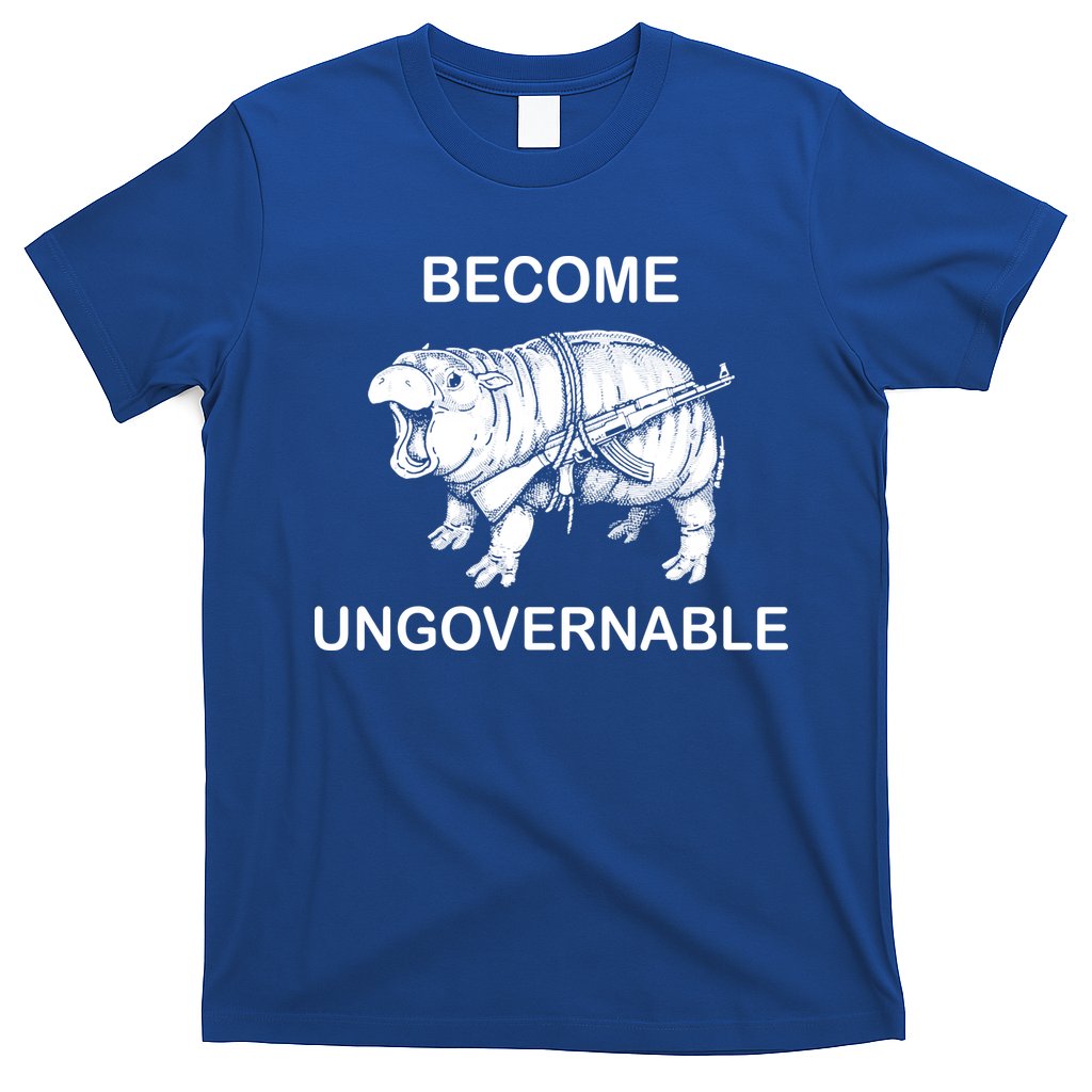Vintage Become Hippo Ungovernable Baby Moodeng T-Shirt