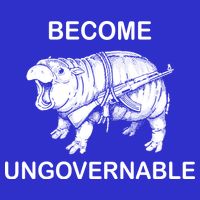 Vintage Become Hippo Ungovernable Baby Moodeng Polo