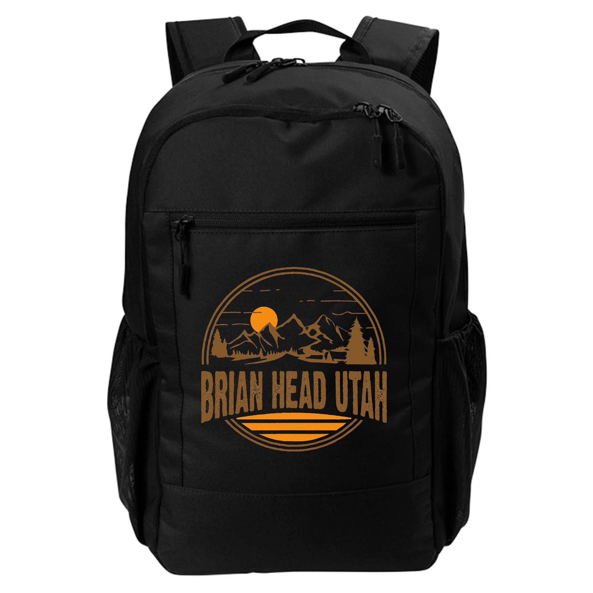 Vintage Brian Head Utah Mountain Hiking Souvenir Backpack