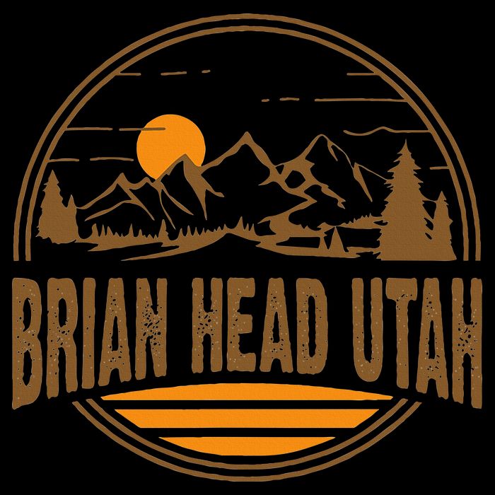 Vintage Brian Head Utah Mountain Hiking Souvenir Toddler T-Shirt