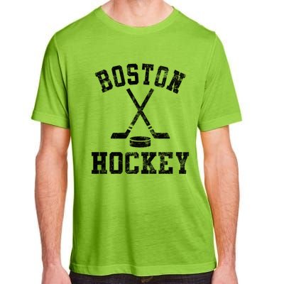 Vintage Boston Hockey Gift Adult ChromaSoft Performance T-Shirt