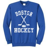 Vintage Boston Hockey Gift Sweatshirt