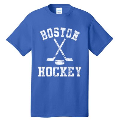 Vintage Boston Hockey Gift Tall T-Shirt