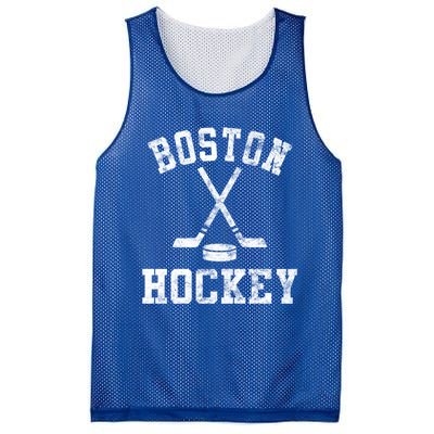 Vintage Boston Hockey Gift Mesh Reversible Basketball Jersey Tank