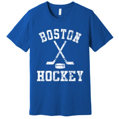 Vintage Boston Hockey Gift Premium T-Shirt