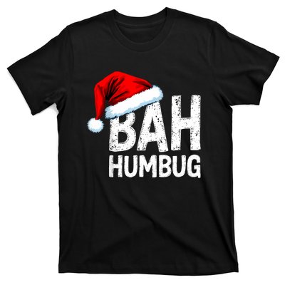 Vintage Bah Humbug Christmas Santa Funny Xmas Party T-Shirt