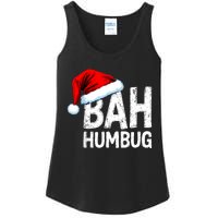 Vintage Bah Humbug Christmas Santa Funny Xmas Party Ladies Essential Tank