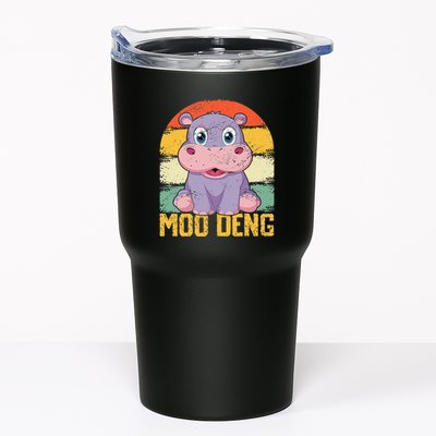 Vintage Baby Hippo Moo Deng Funny Baby Pygmy Moo Deng Tumbler