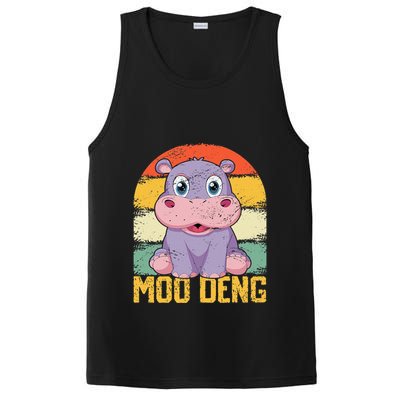 Vintage Baby Hippo Moo Deng Funny Baby Pygmy Moo Deng PosiCharge Competitor Tank