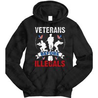 Veterans Before Illegal 4th Of July USA Soldier American Tie Dye Hoodie