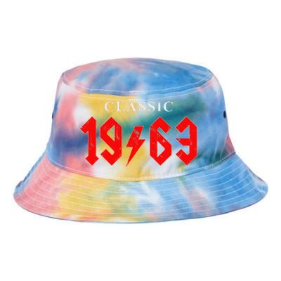 Vintage Born In 1963 Classic Birthday Tie Dye Newport Bucket Hat