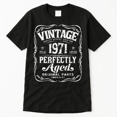 Vintage Born In 1971 Classic Legend's Birthday Tall T-Shirt