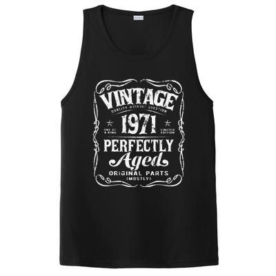 Vintage Born In 1971 Classic Legend's Birthday PosiCharge Competitor Tank