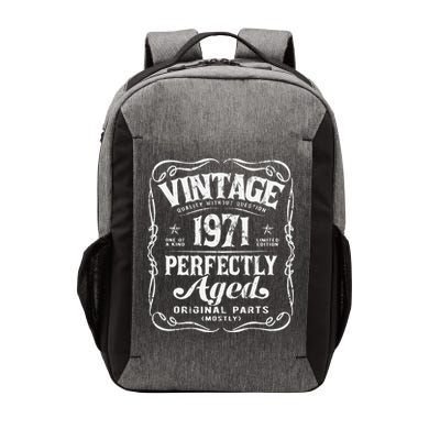 Vintage Born In 1971 Classic Legend's Birthday Vector Backpack