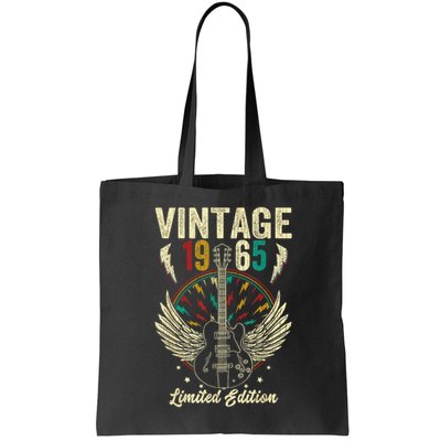 Vintage Born In 1965 60th Birthday 60 Years Old Guitar Bag