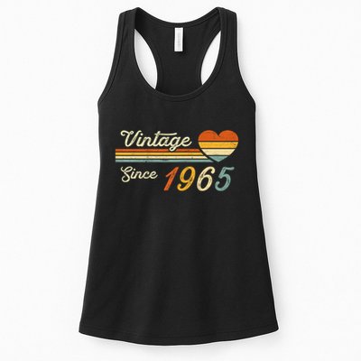 Vintage Born In 1965 Birthday Ladies Womens Tank Top