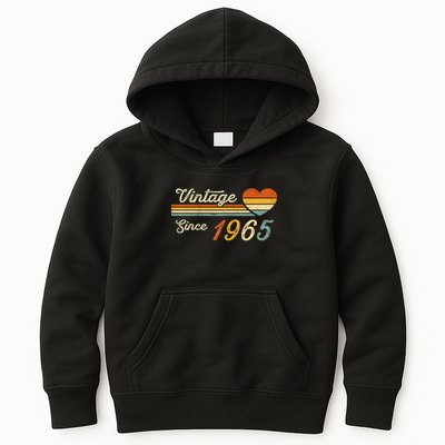 Vintage Born In 1965 Birthday Ladies Kids Hoodie