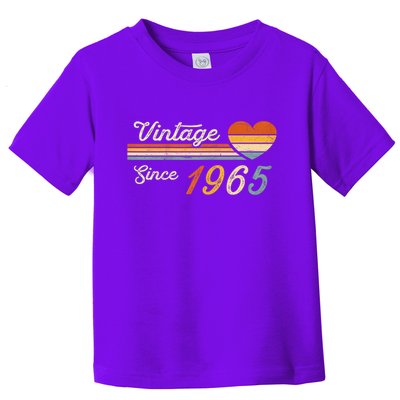 Vintage Born In 1965 Birthday Ladies Toddler T-Shirt