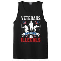 Veterans Before Illegal 4th Of July USA Soldier American PosiCharge Competitor Tank