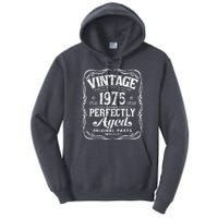 Vintage Born In 1975 Perfectly Aged Birthday Tall Hoodie