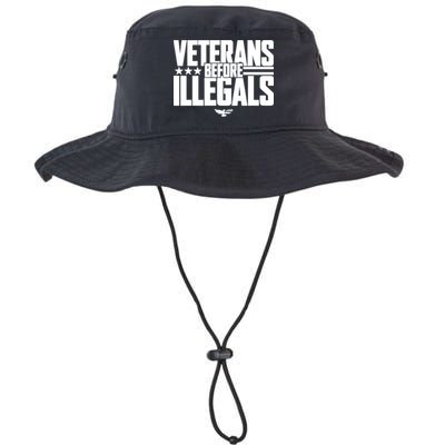 Veterans Before Illegals Bucket Hat