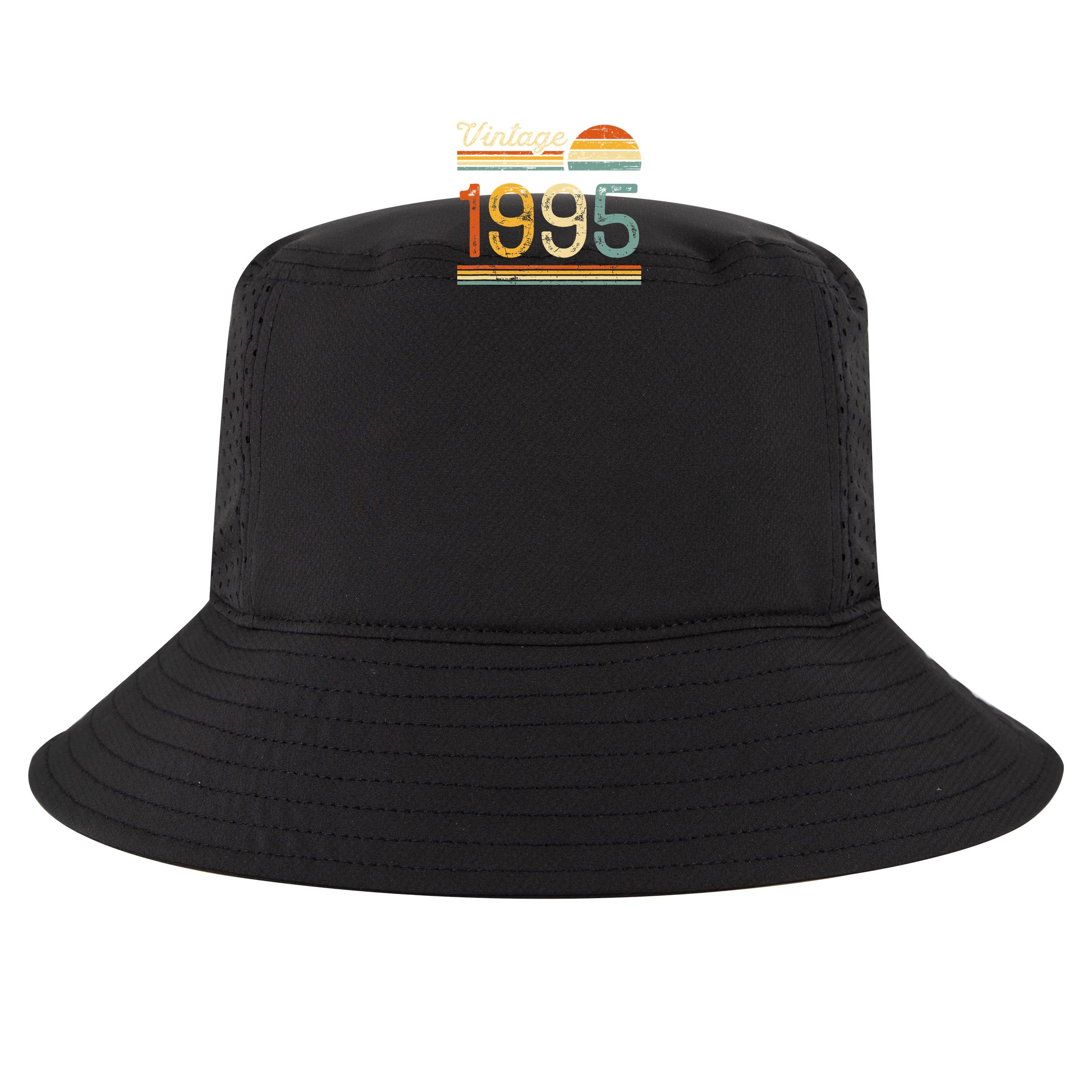 Vintage Born In 1995 Retro Birthday Bucket Hat