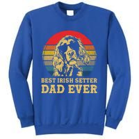 Vintage Best Irish Setter Dad Ever Dog Lovers Gift Sweatshirt