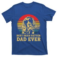 Vintage Best Irish Setter Dad Ever Dog Lovers Gift T-Shirt