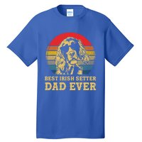 Vintage Best Irish Setter Dad Ever Dog Lovers Gift Tall T-Shirt