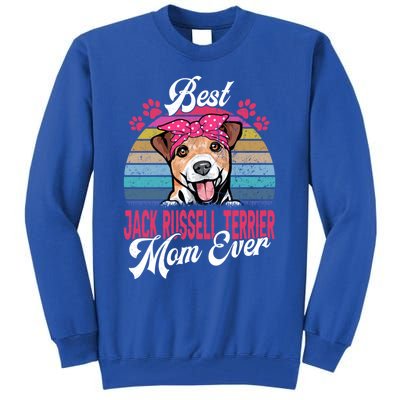 Vintage Best Jack Russell Terrier Mom Ever Meaningful Gift Tall Sweatshirt