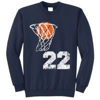 Vintage Basketball Jersey Number 22 Player Number Sweatshirt