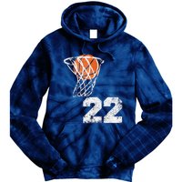 Vintage Basketball Jersey Number 22 Player Number Tie Dye Hoodie