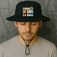 Vintage Be Kind Sign Langage Bucket Hat