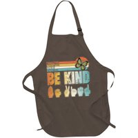 Vintage Be Kind Sign Langage Apron