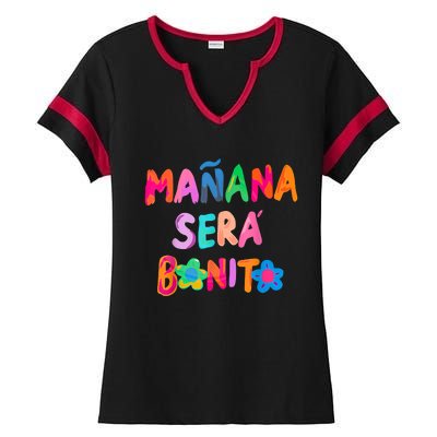 Vintage Birthday Karols Manana G Sera Bonitos Lover Ladies Halftime Notch Neck Tee