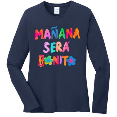 Vintage Birthday Karols Manana G Sera Bonitos Lover Ladies Long Sleeve Shirt