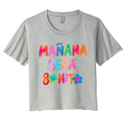 Vintage Birthday Karols Manana G Sera Bonitos Lover Women's Crop Top Tee