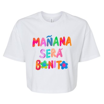 Vintage Birthday Karols Manana G Sera Bonitos Lover Bella+Canvas Jersey Crop Tee