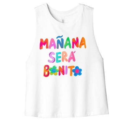 Vintage Birthday Karols Manana G Sera Bonitos Lover Women's Racerback Cropped Tank