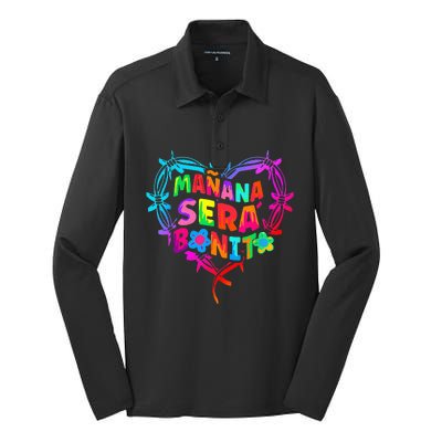 Vintage Birthday Karols Manana G Sera Bonitos Lover Silk Touch Performance Long Sleeve Polo