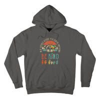 Vintage Be Kind Kindness For Women Autism Awareness Gift Tall Hoodie