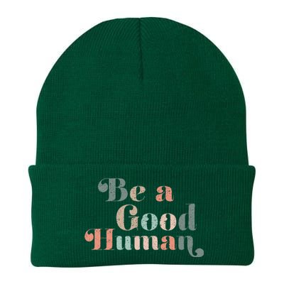 Vintage Be Kind Kindness Knit Cap Winter Beanie