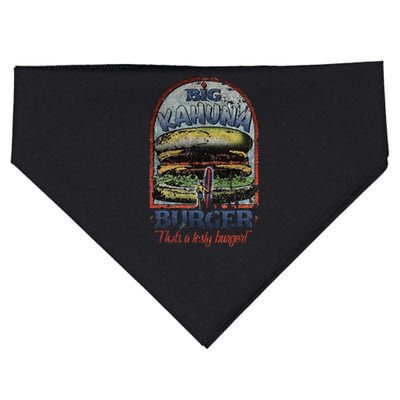 Vintage Big Kahuna Burger Thats A Tasty Burger Food Lover USA-Made Doggie Bandana