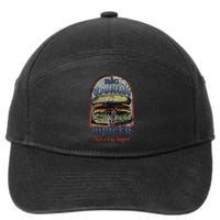 Vintage Big Kahuna Burger Thats A Tasty Burger Food Lover 7-Panel Snapback Hat