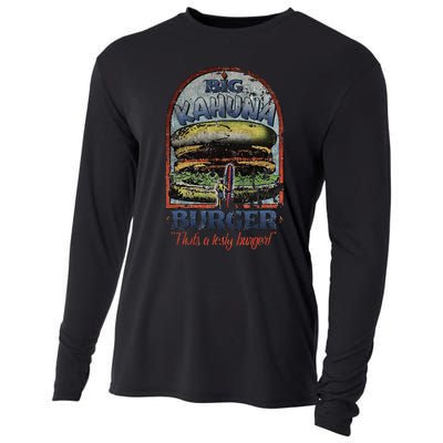 Vintage Big Kahuna Burger Thats A Tasty Burger Food Lover Cooling Performance Long Sleeve Crew