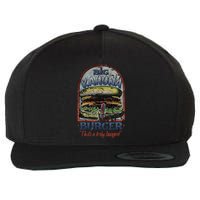 Vintage Big Kahuna Burger Thats A Tasty Burger Food Lover Wool Snapback Cap