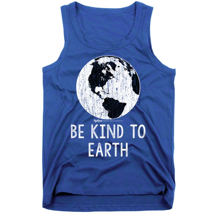 Vintage Be Kind To Earth World Earth Day Environtal Great Gift Tank Top